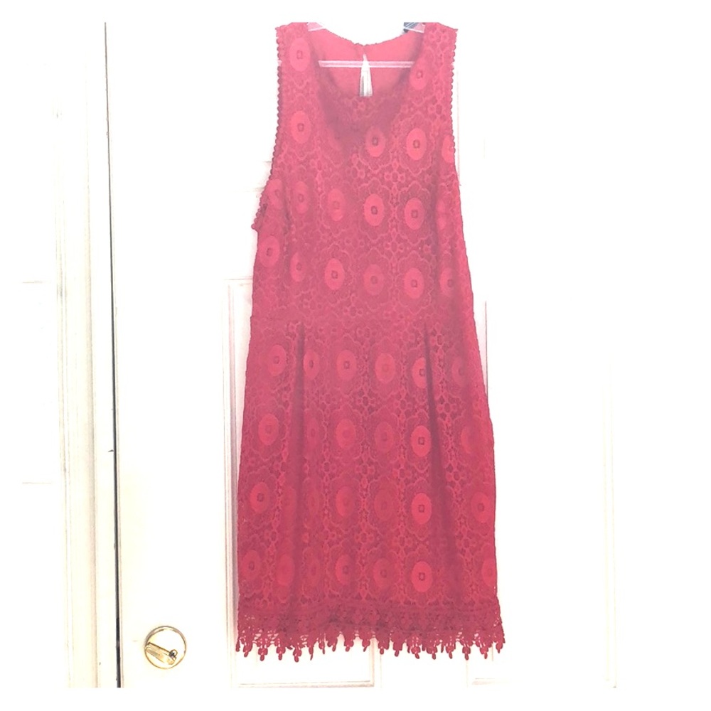 Red dress